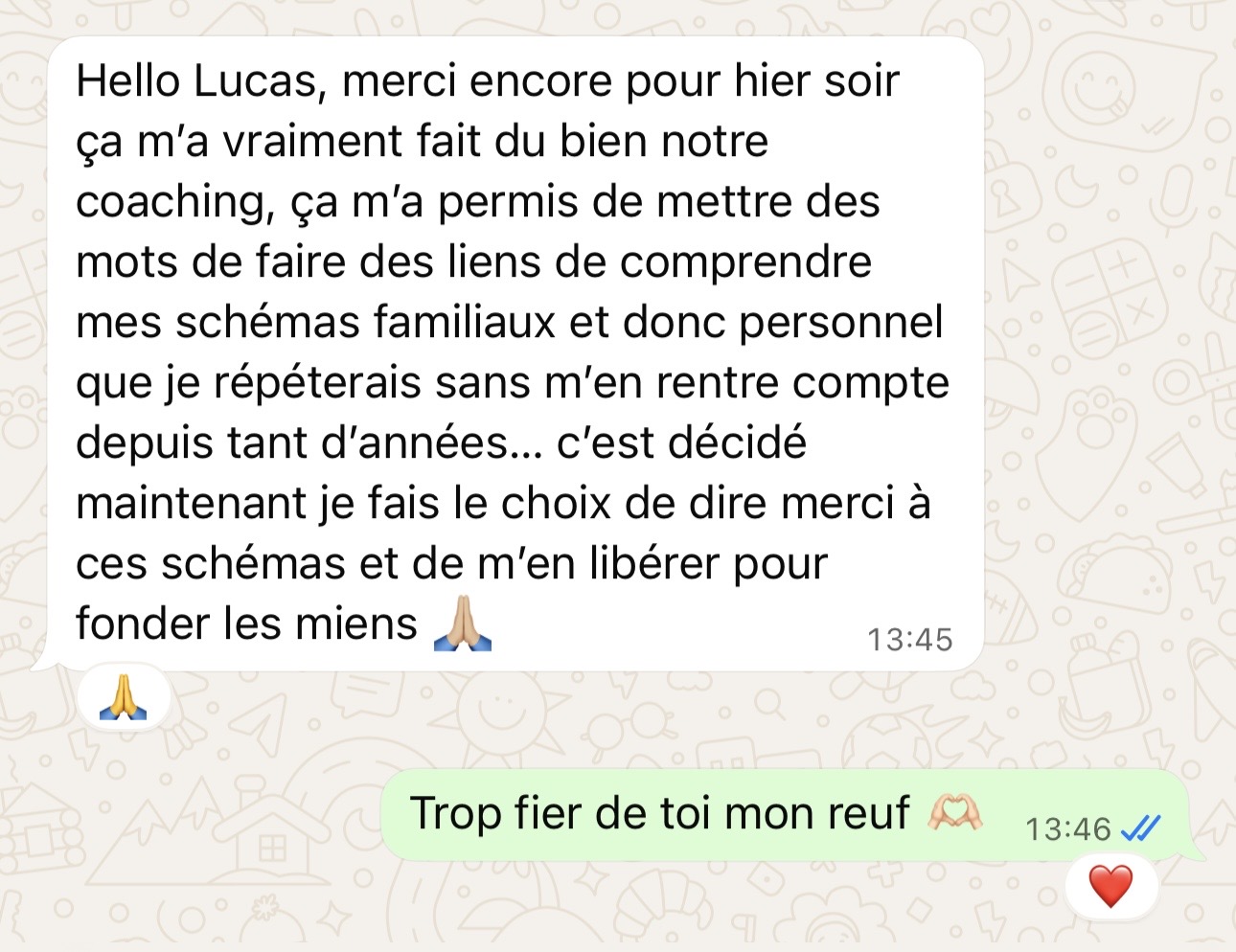 Témoignage — père